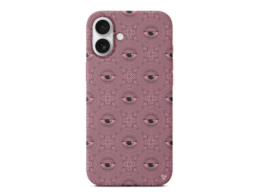 Mandala Goz Lansman Model İçi Kadife Silikon Telefon Kılıfı – Plus Serisine Özel