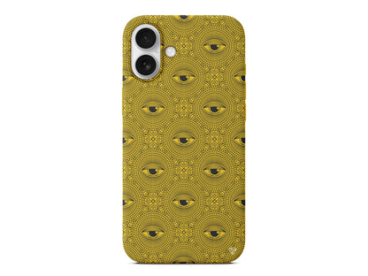 Mandala Goz Lansman Model İçi Kadife Silikon Telefon Kılıfı