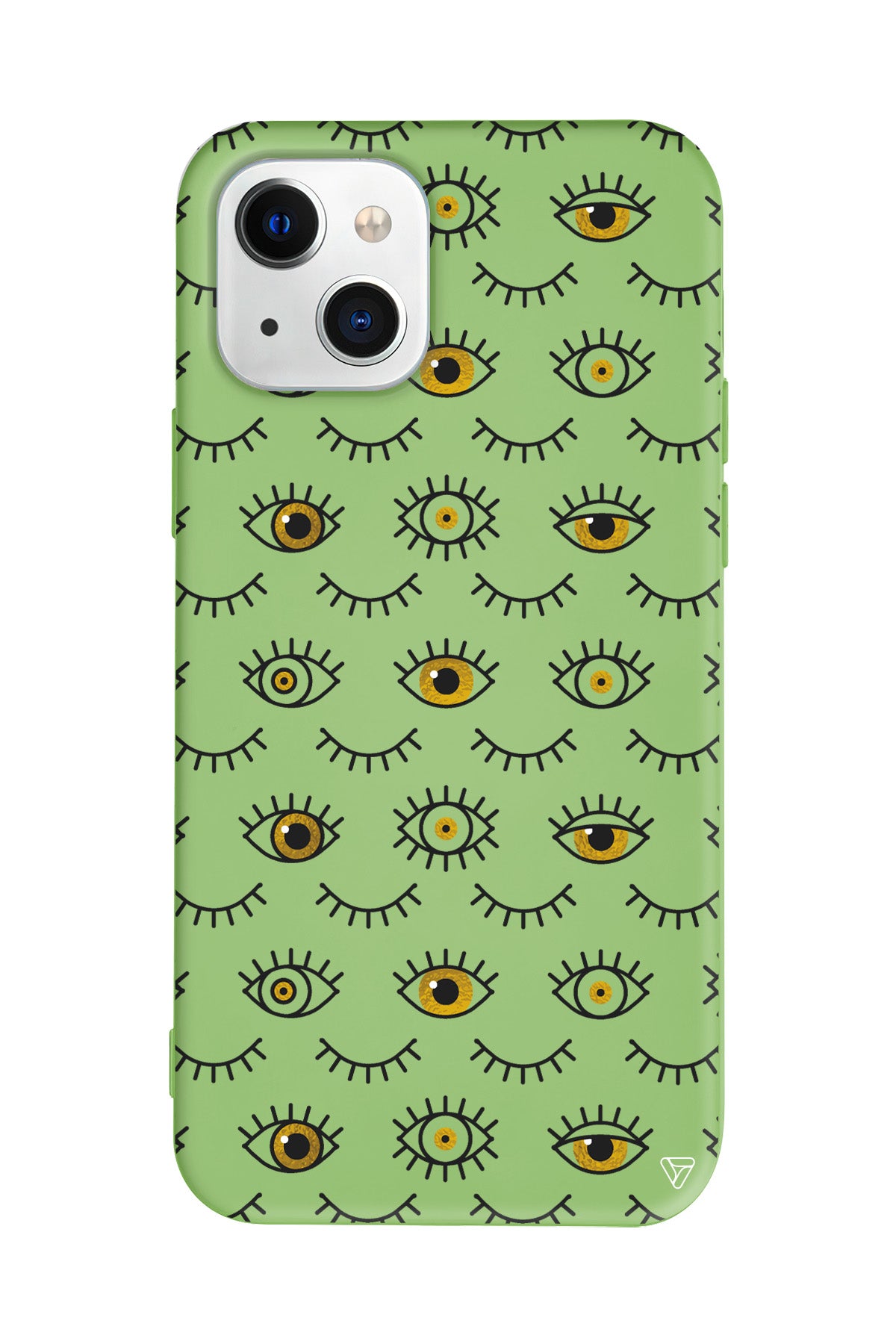 Gold Goz Lansman Model İçi Kadife Silikon Telefon Kılıfı – Plus Serisine Özel