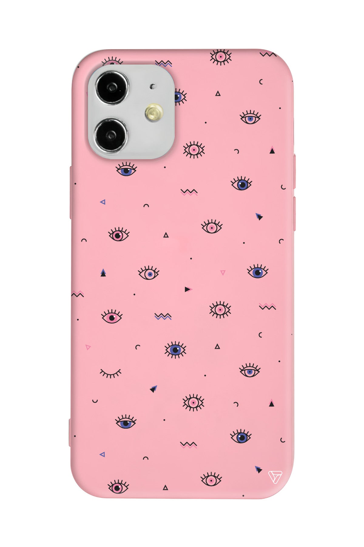 Dijital Goz Lansman Model İçi Kadife Silikon Telefon Kılıfı