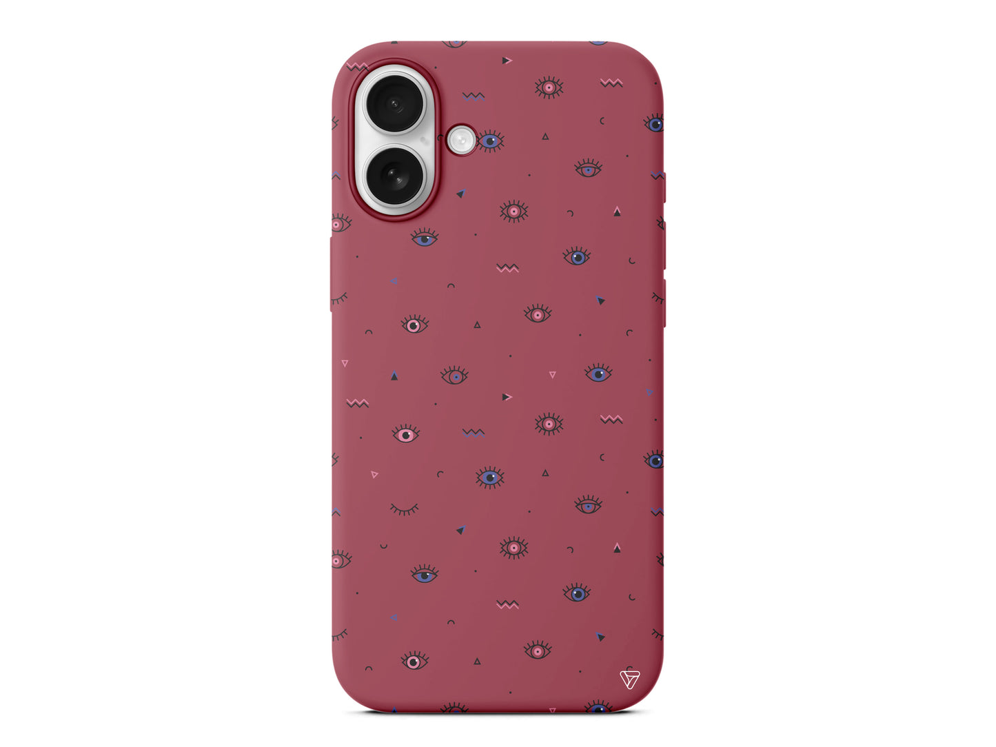 Dijital Goz Lansman Model İçi Kadife Silikon Telefon Kılıfı