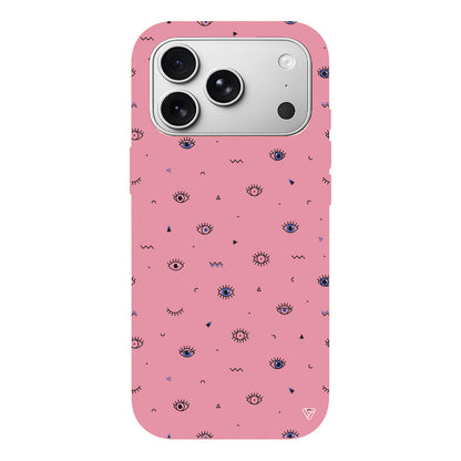 Dijital Goz Lansman Model İçi Kadife Silikon Telefon Kılıfı