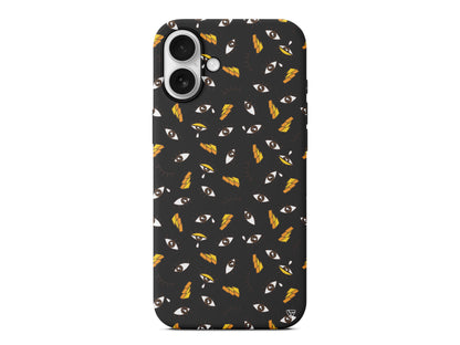 Carpici Gozler 2 Lansman Model İçi Kadife Silikon Telefon Kılıfı – Plus Serisine Özel