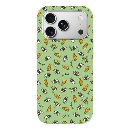 Carpici Gozler 2 Lansman Model İçi Kadife Silikon Telefon Kılıfı