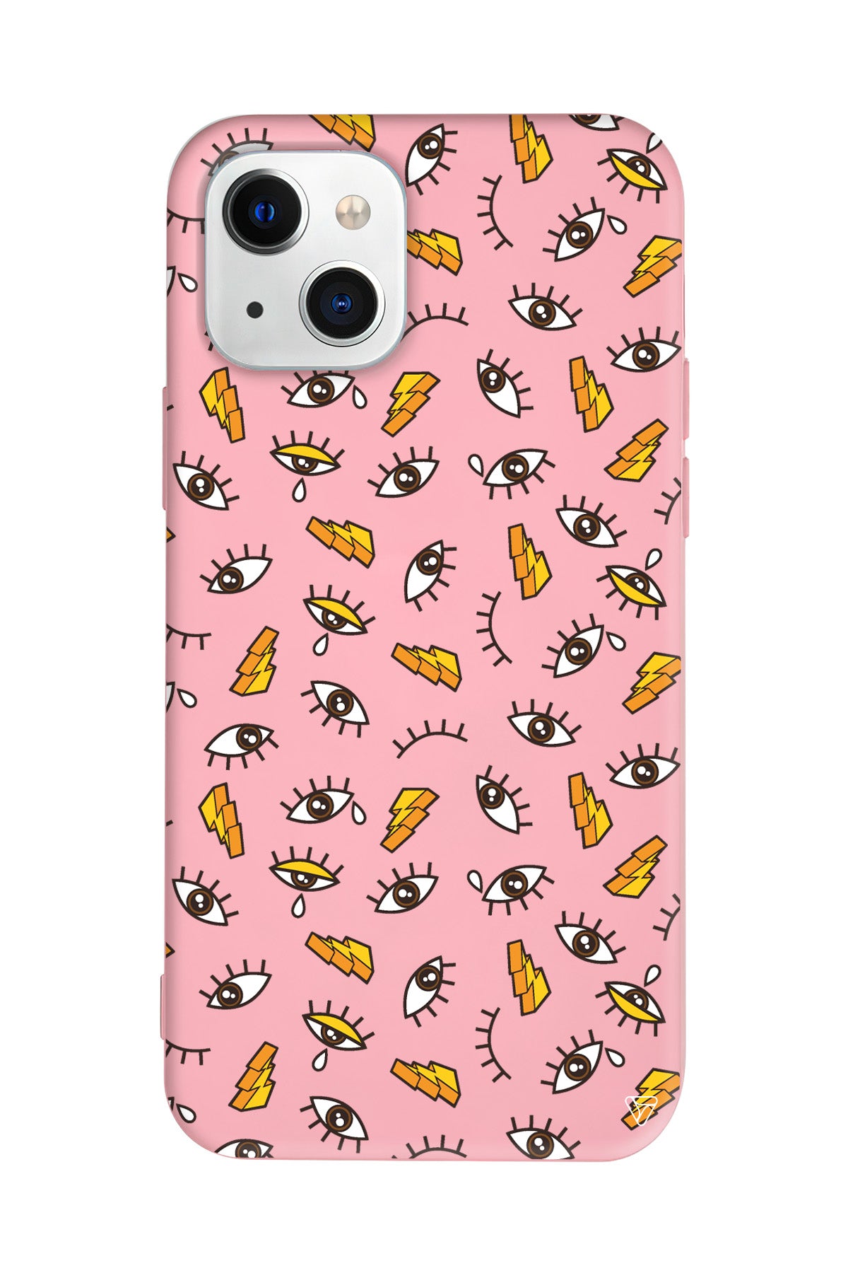 Carpici Gozler 2 Lansman Model İçi Kadife Silikon Telefon Kılıfı – Plus Serisine Özel