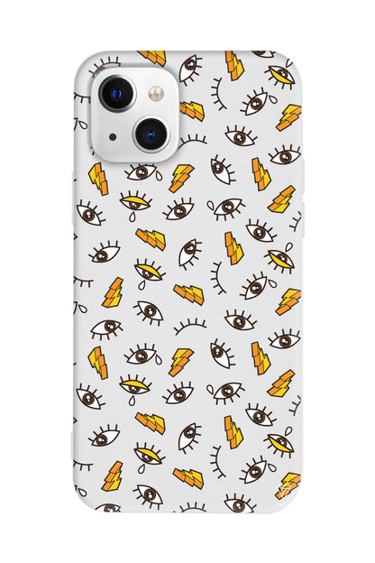 Carpici Gozler 2 Lansman Model İçi Kadife Silikon Telefon Kılıfı – Plus Serisine Özel