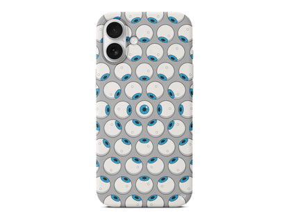 Eyes On You 2 Lansman Model İçi Kadife Silikon Telefon Kılıfı