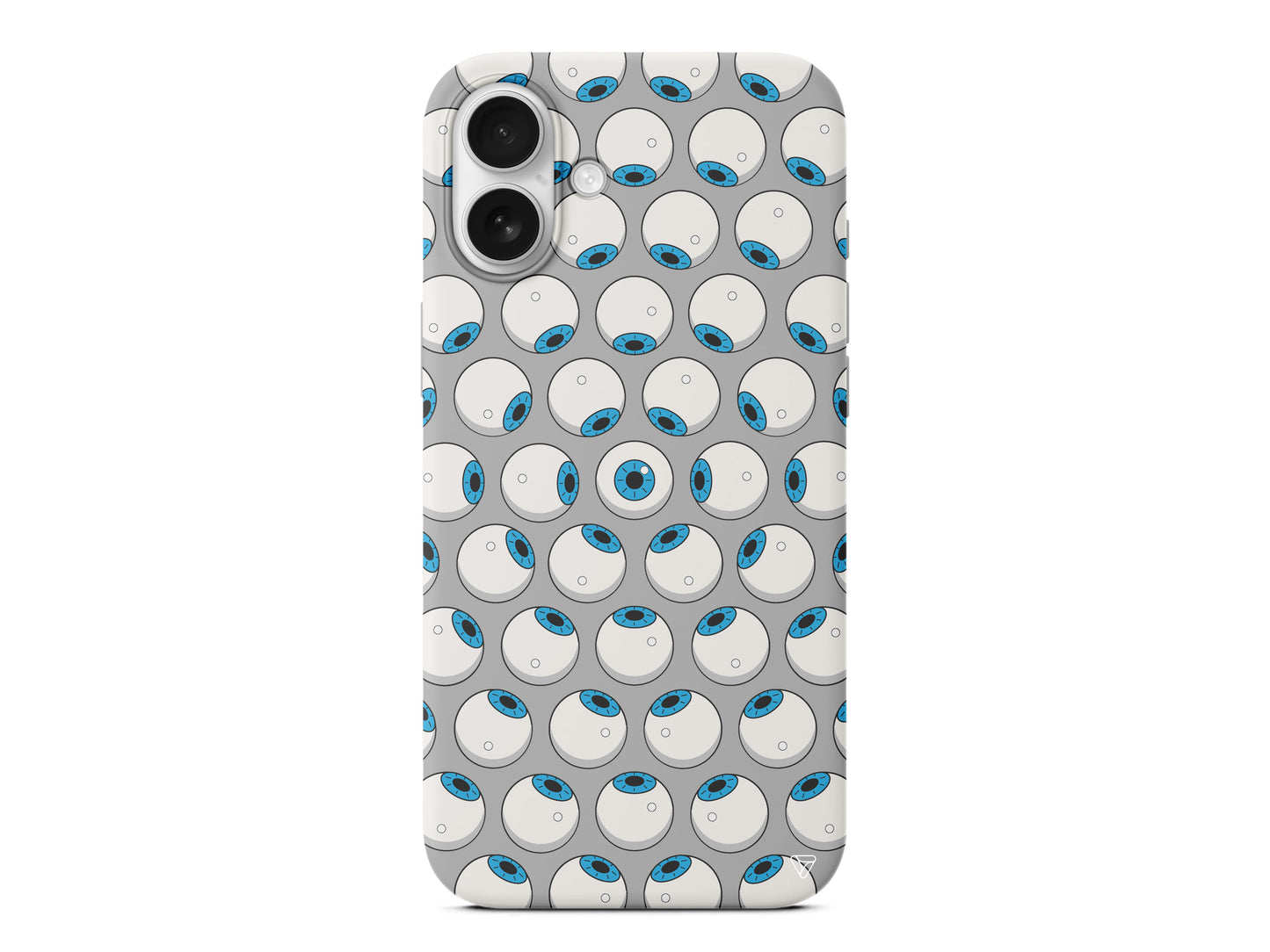 Eyes On You 2 Lansman Model İçi Kadife Silikon Telefon Kılıfı – Plus Serisine Özel