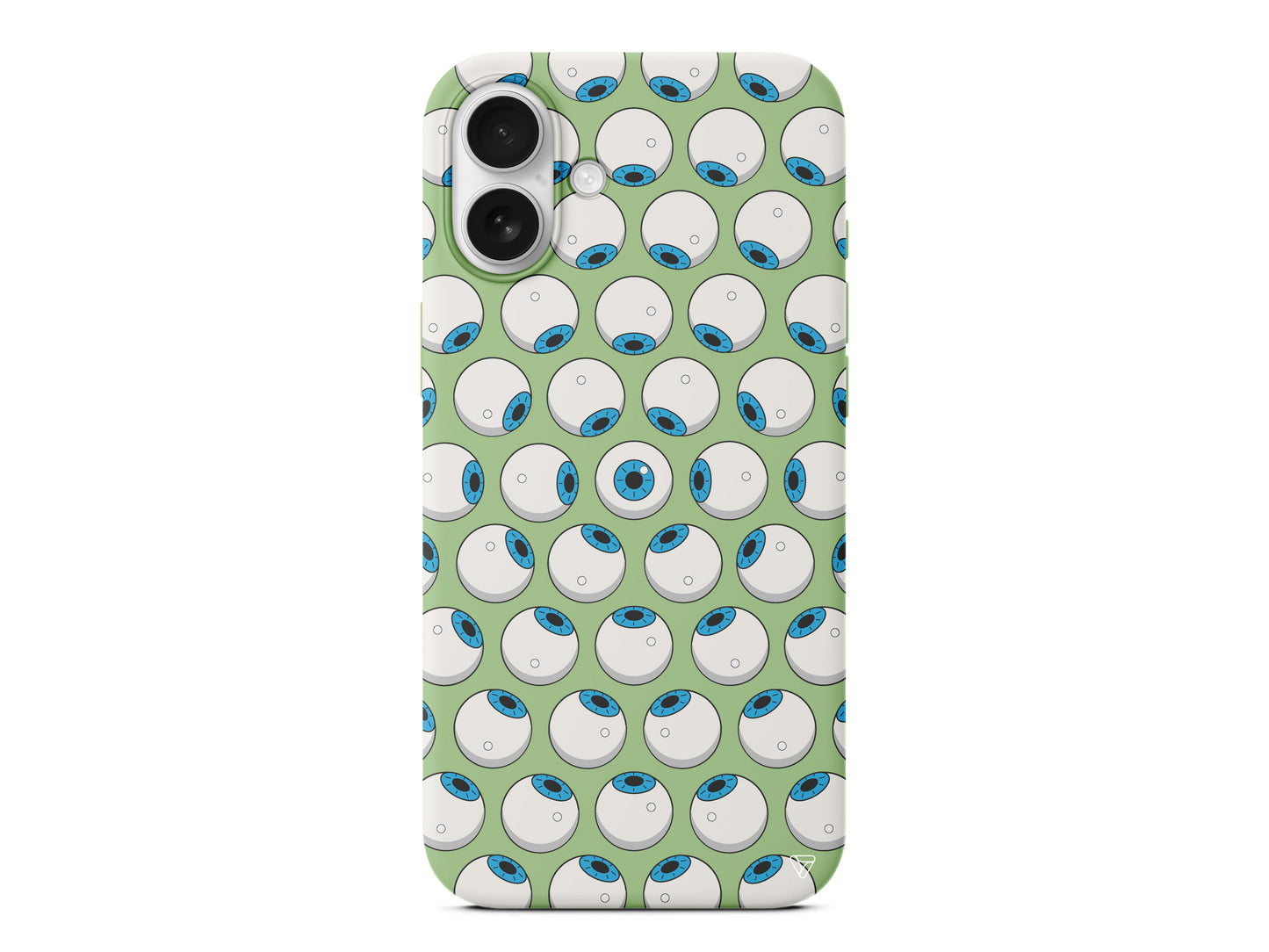 Eyes On You 2 Lansman Model İçi Kadife Silikon Telefon Kılıfı – Plus Serisine Özel