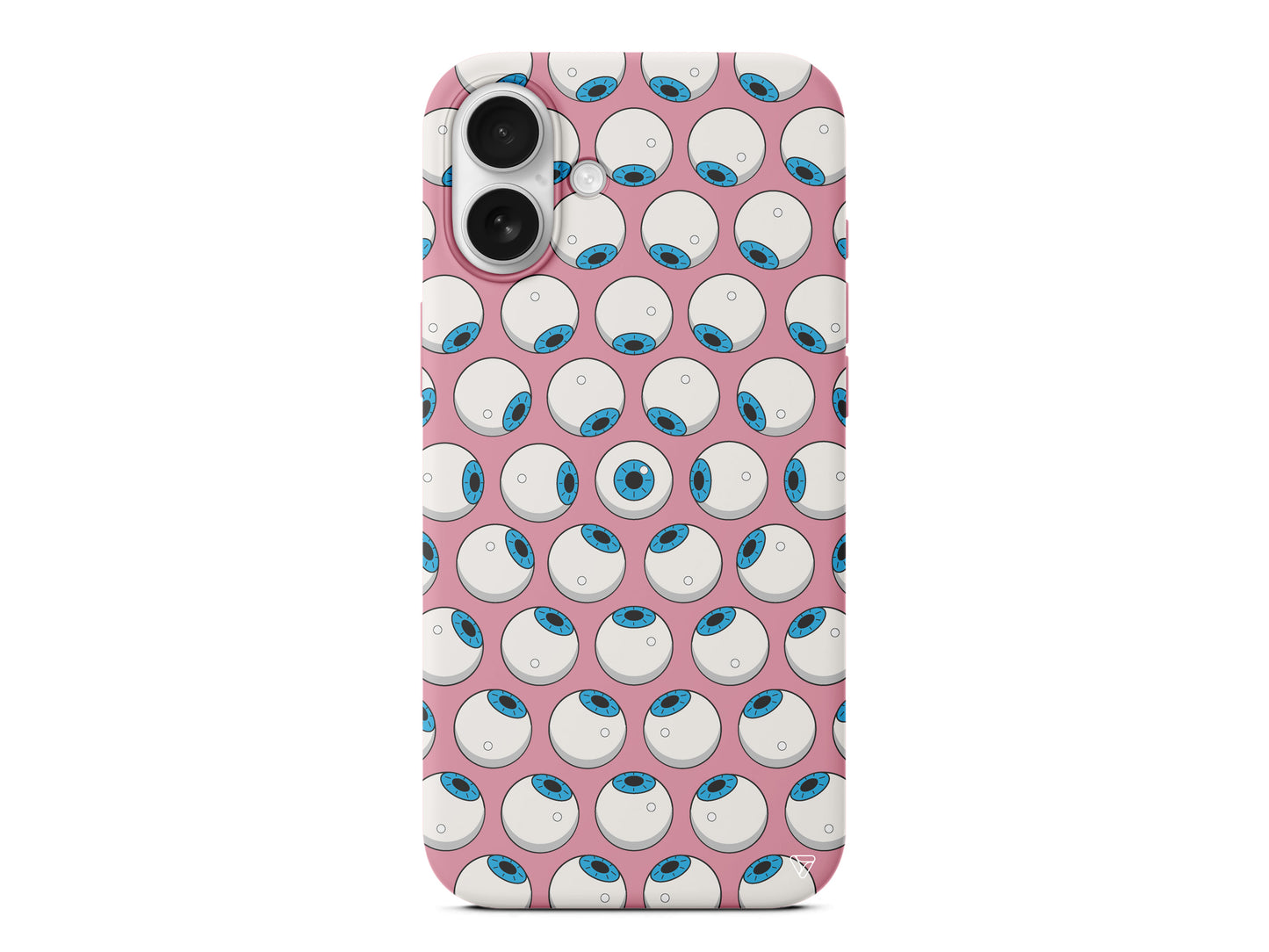 Eyes On You 2 Lansman Model İçi Kadife Silikon Telefon Kılıfı