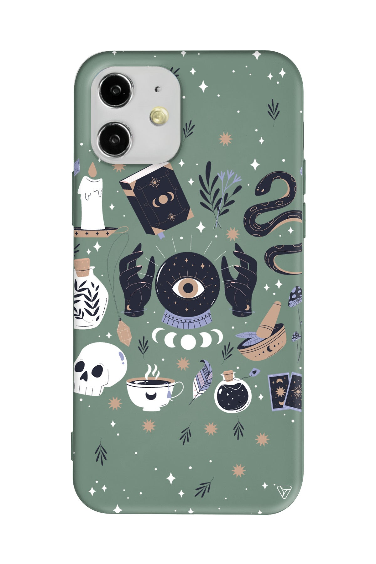 Magical Eye Lansman Model İçi Kadife Silikon Telefon Kılıfı