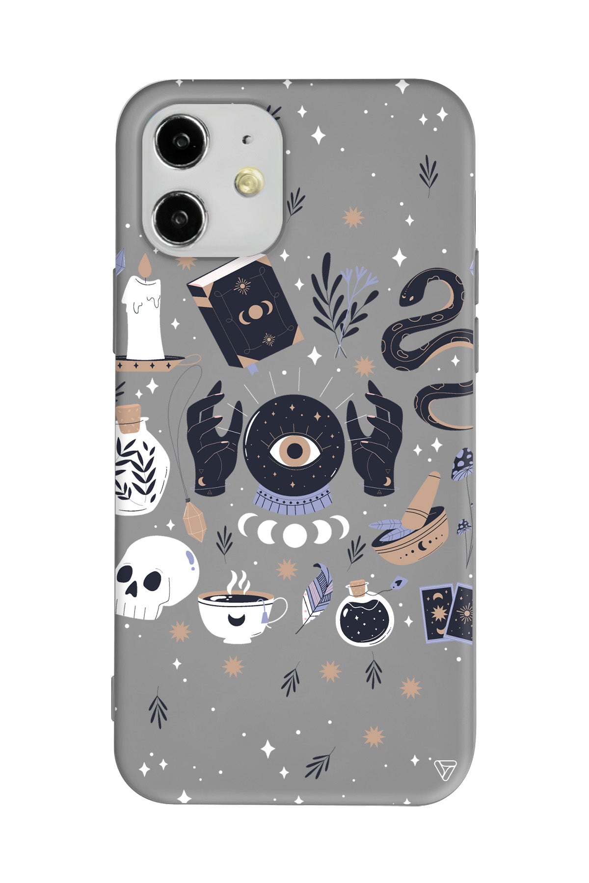 Magical Eye Lansman Model İçi Kadife Silikon Telefon Kılıfı