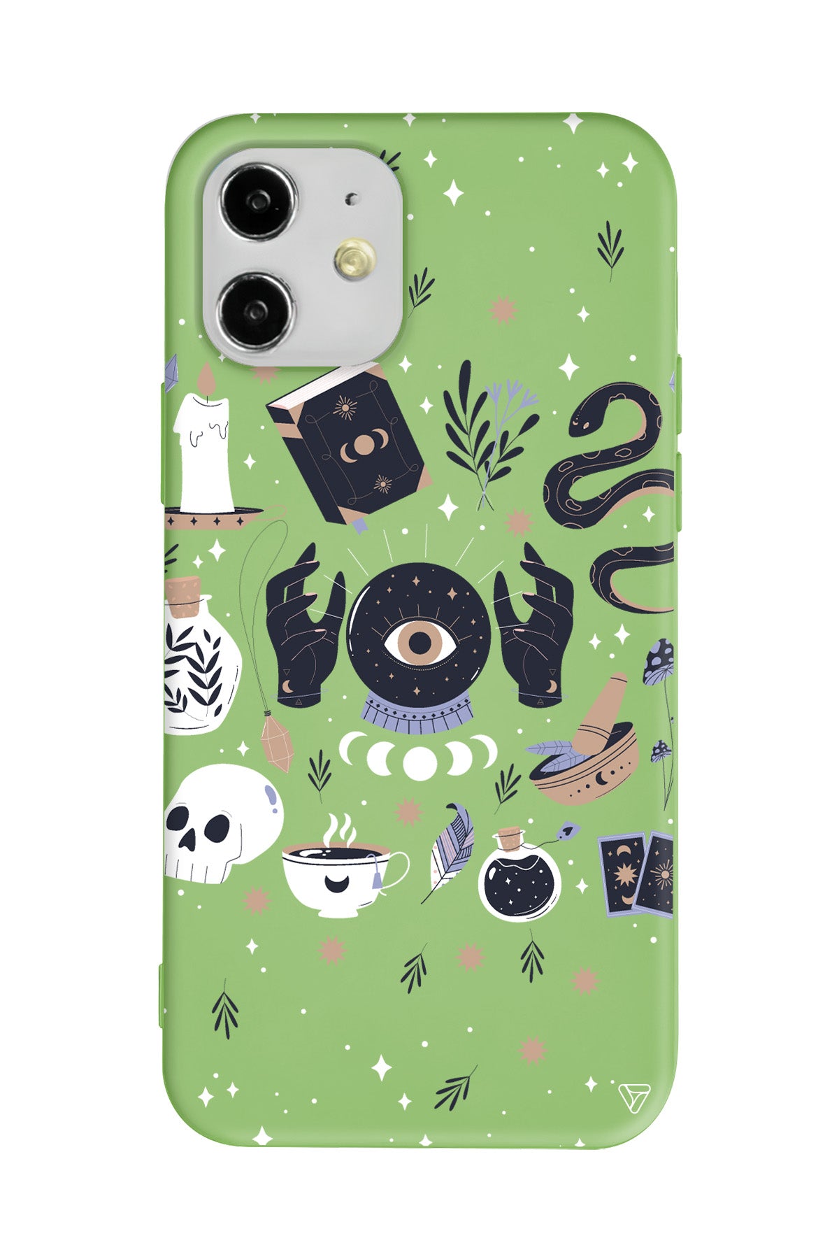 Magical Eye Lansman Model İçi Kadife Silikon Telefon Kılıfı