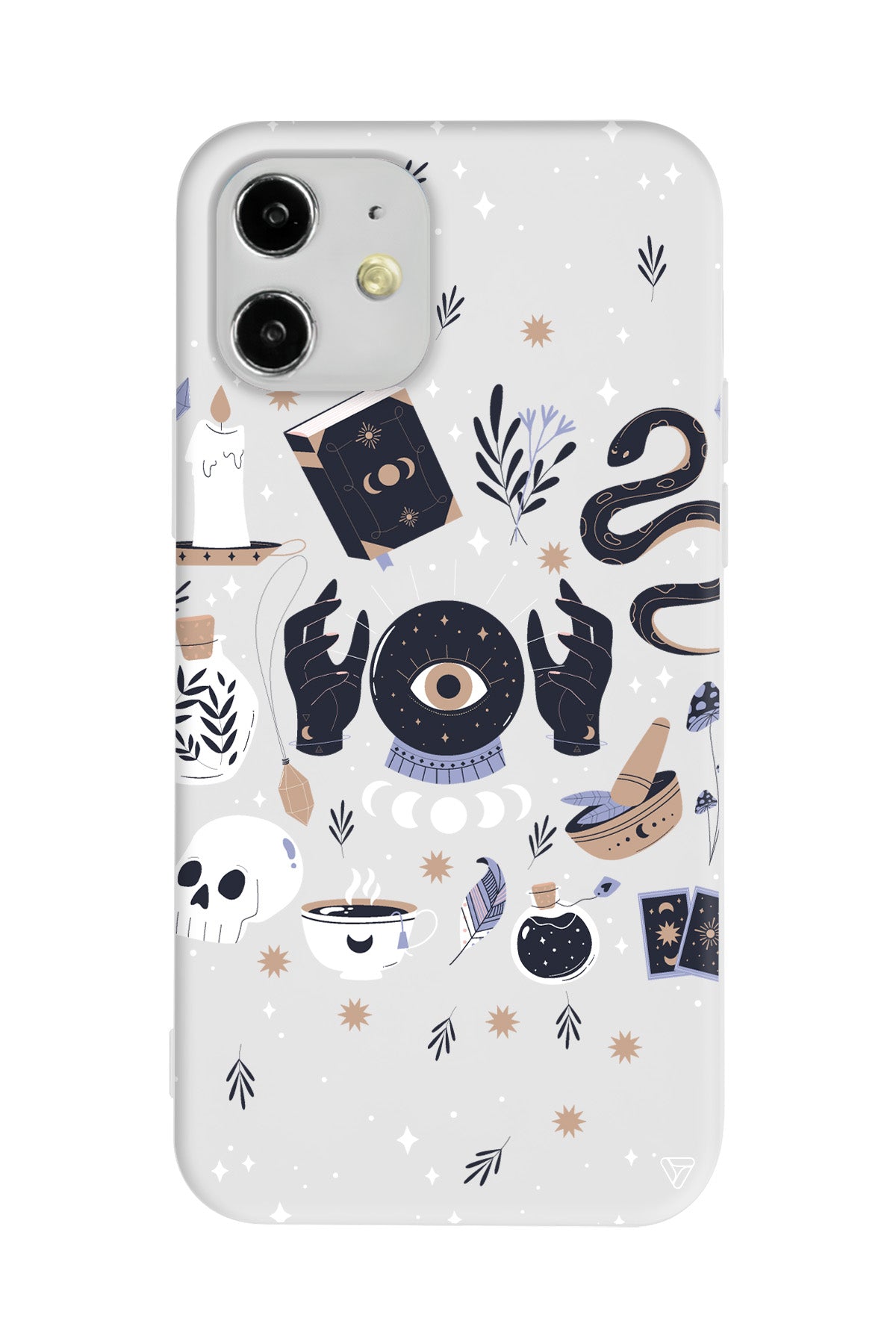 Magical Eye Lansman Model İçi Kadife Silikon Telefon Kılıfı