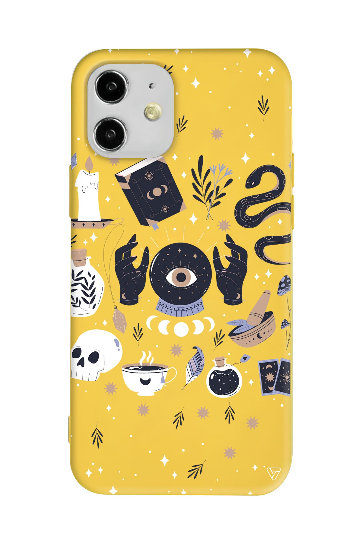 Magical Eye Lansman Model İçi Kadife Silikon Telefon Kılıfı