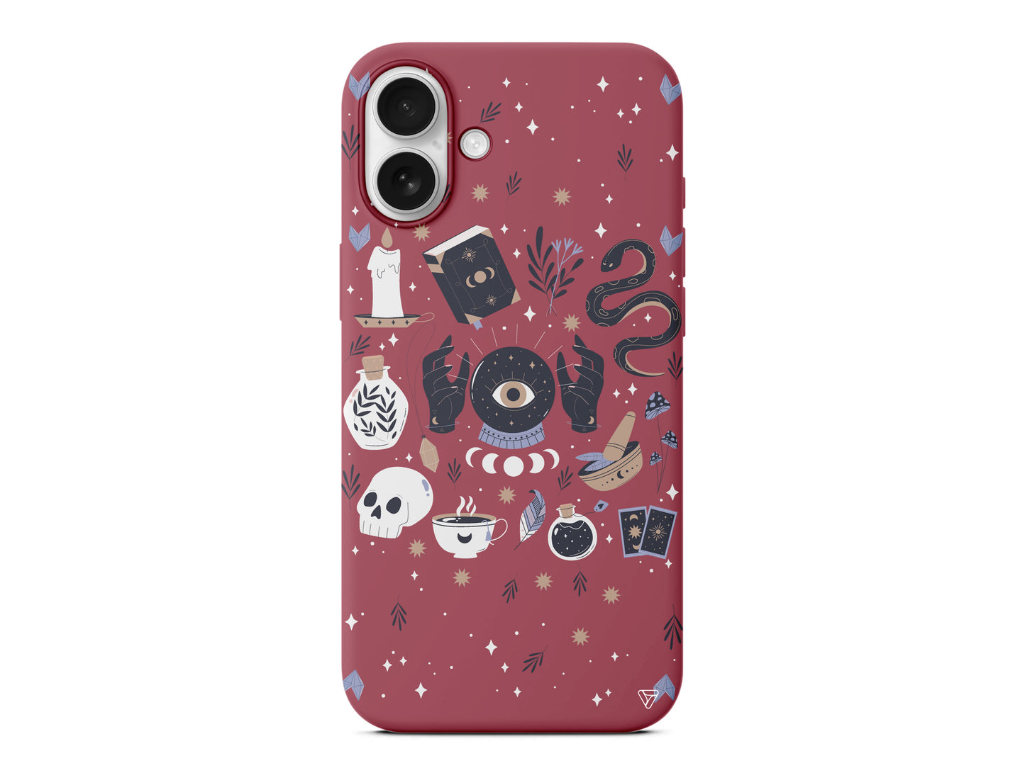 Magical Eye Lansman Model İçi Kadife Silikon Telefon Kılıfı