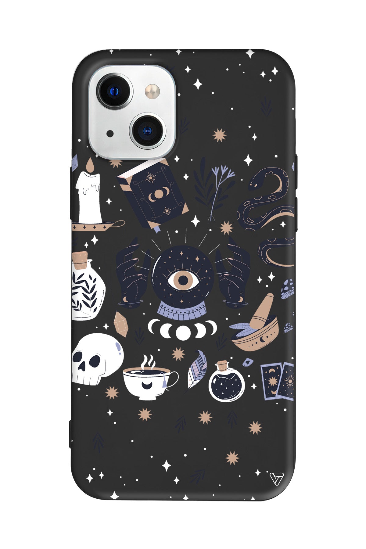 Magical Eye Lansman Model İçi Kadife Silikon Telefon Kılıfı