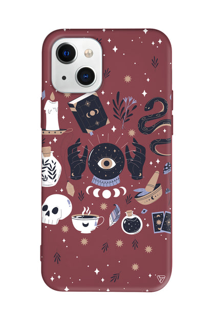 Magical Eye Lansman Model İçi Kadife Silikon Telefon Kılıfı