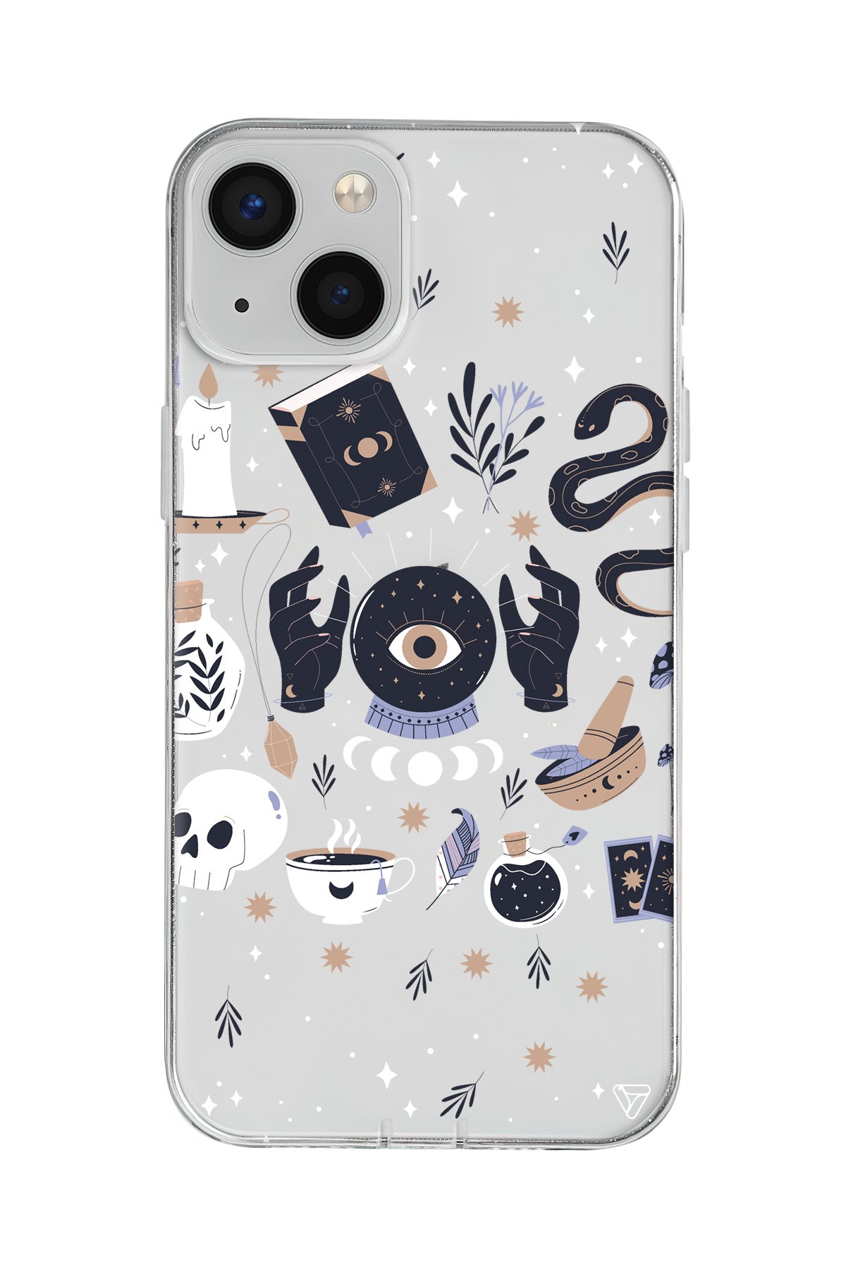 Magical Eye Lansman Model İçi Kadife Silikon Telefon Kılıfı