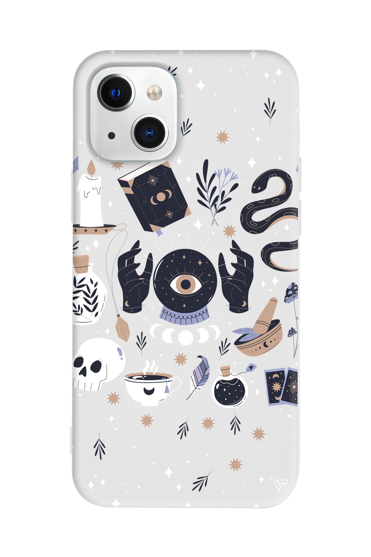 Magical Eye Lansman Model İçi Kadife Silikon Telefon Kılıfı