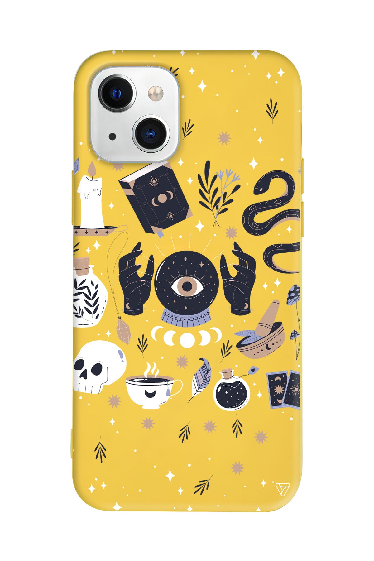 Magical Eye Lansman Model İçi Kadife Silikon Telefon Kılıfı