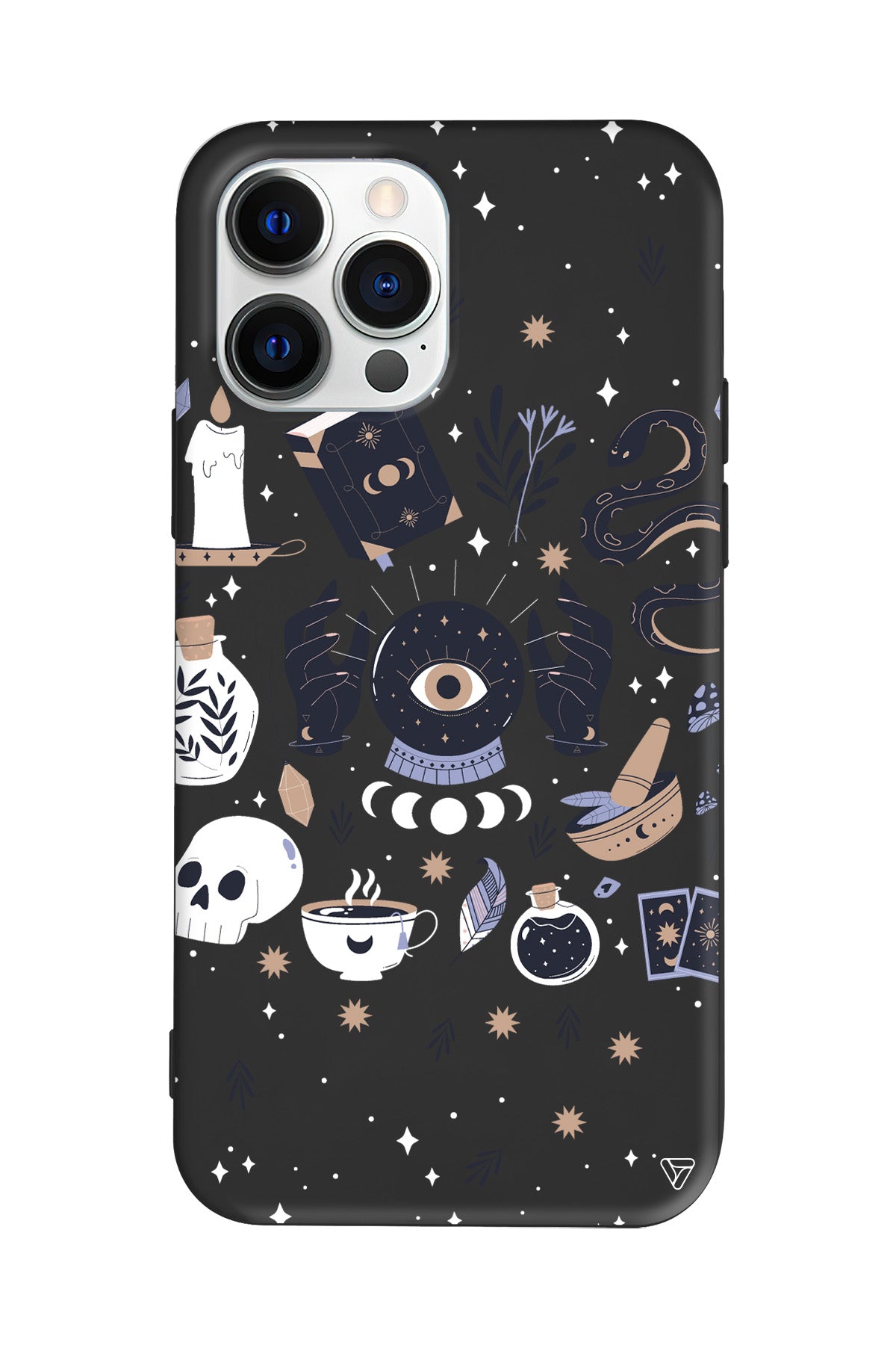 Magical Eye Lansman Model İçi Kadife Silikon Telefon Kılıfı