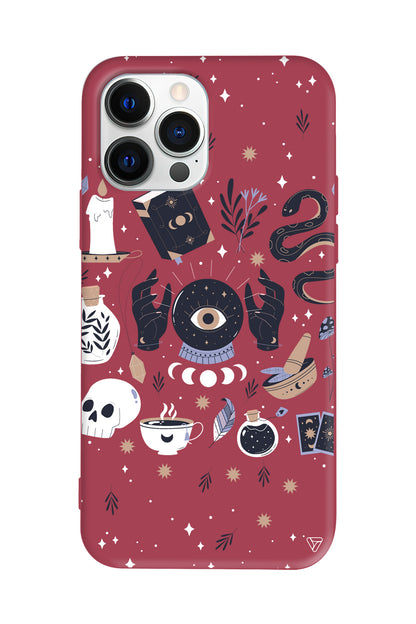 Magical Eye Lansman Model İçi Kadife Silikon Telefon Kılıfı