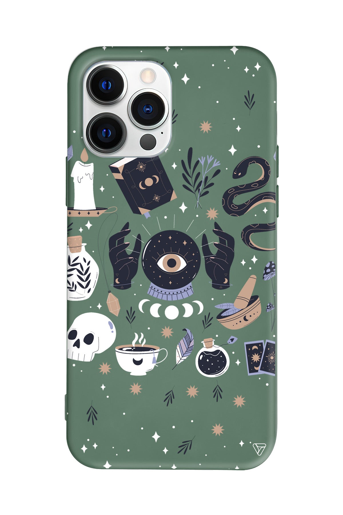 Magical Eye Lansman Model İçi Kadife Silikon Telefon Kılıfı