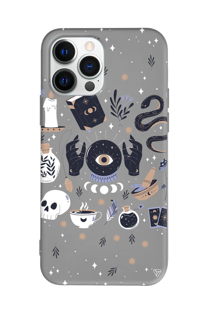 Magical Eye Lansman Model İçi Kadife Silikon Telefon Kılıfı