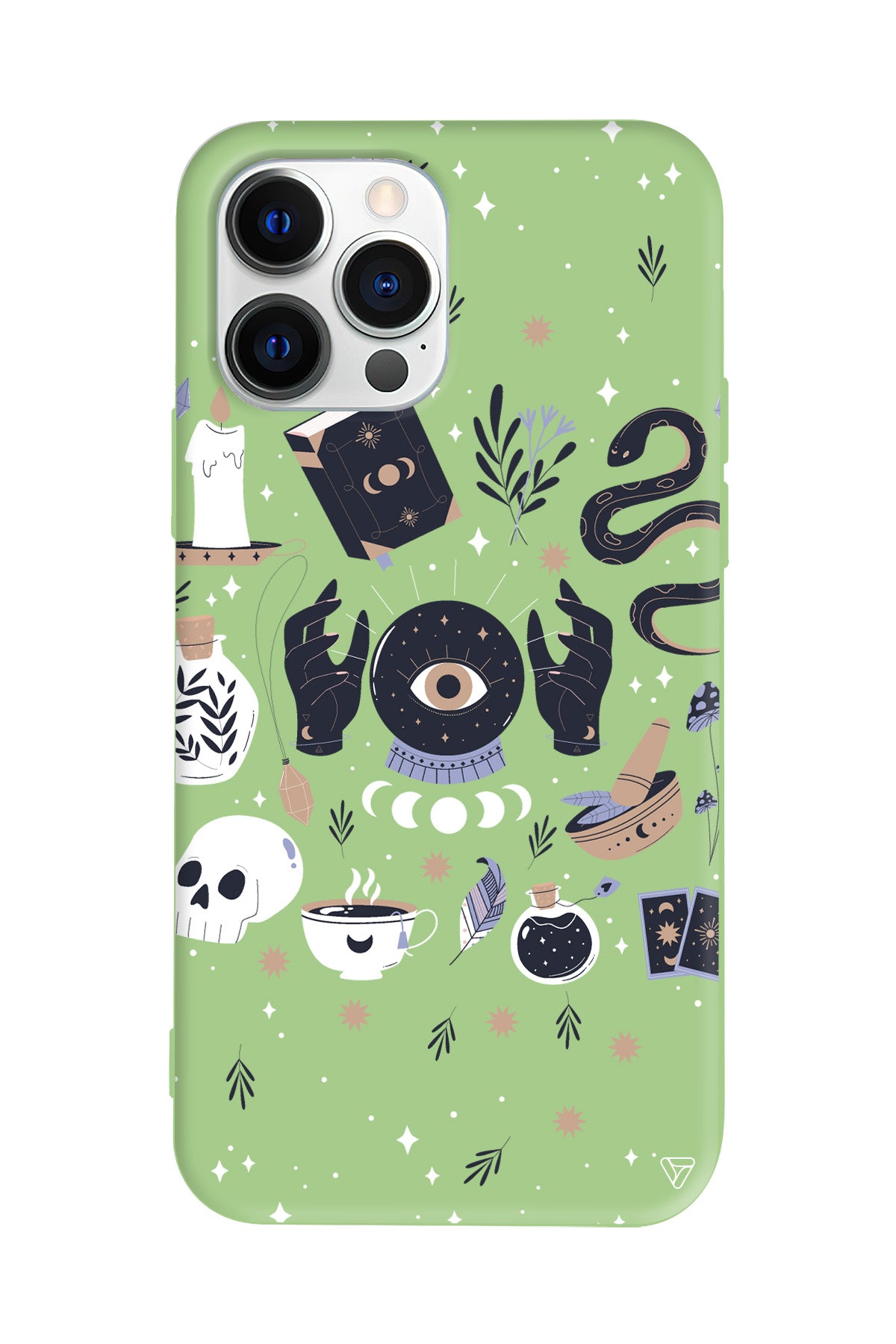 Magical Eye Lansman Model İçi Kadife Silikon Telefon Kılıfı