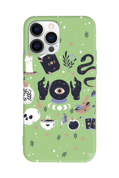 Magical Eye Lansman Model İçi Kadife Silikon Telefon Kılıfı