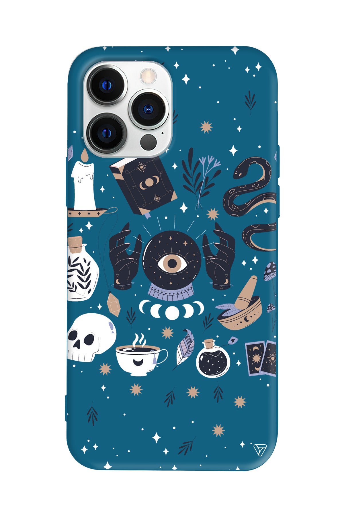 Magical Eye Lansman Model İçi Kadife Silikon Telefon Kılıfı