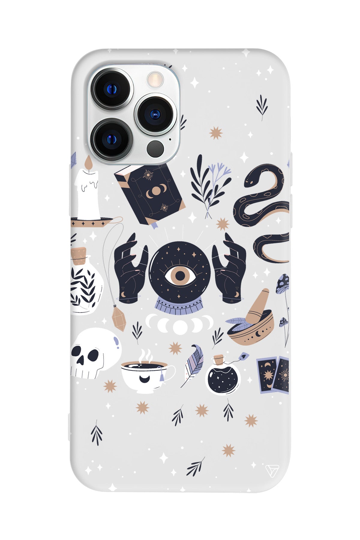 Magical Eye Lansman Model İçi Kadife Silikon Telefon Kılıfı