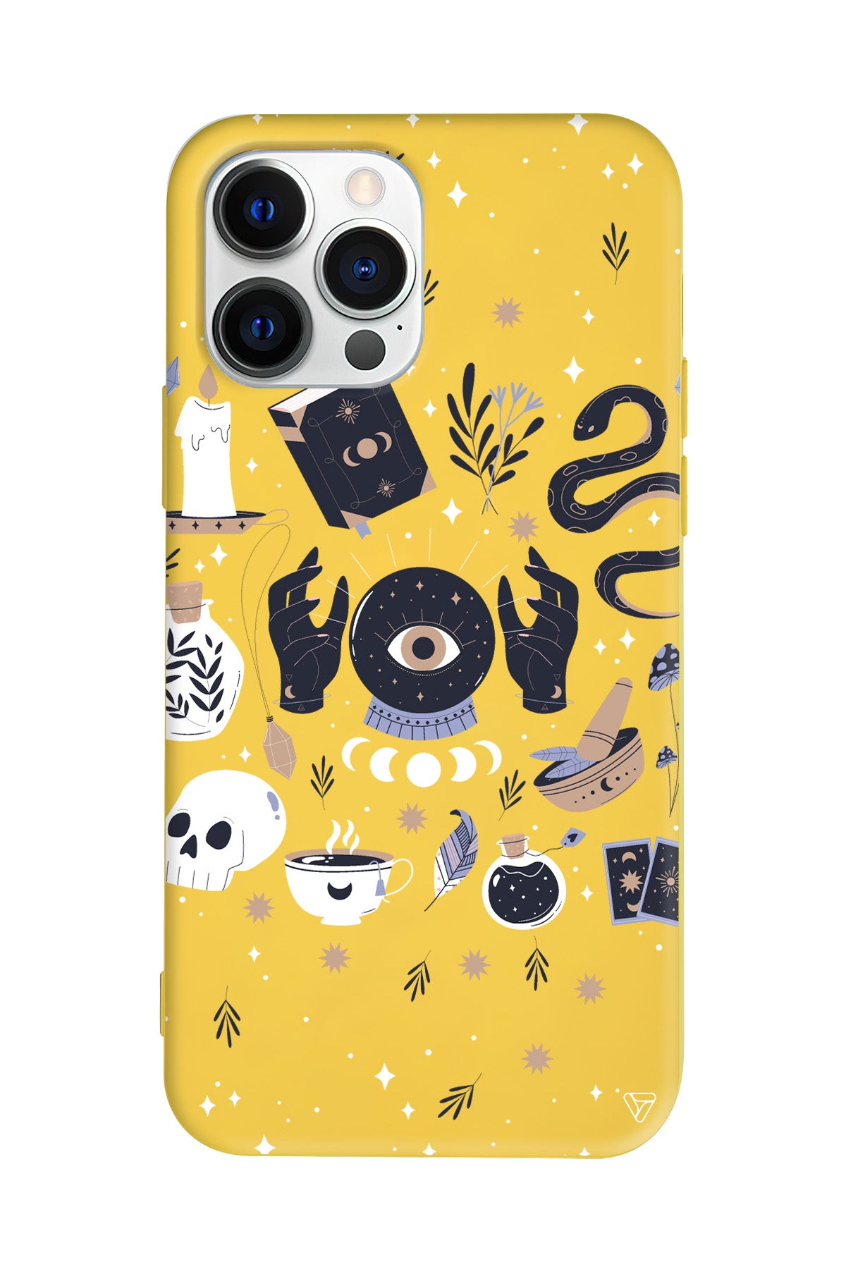 Magical Eye Lansman Model İçi Kadife Silikon Telefon Kılıfı