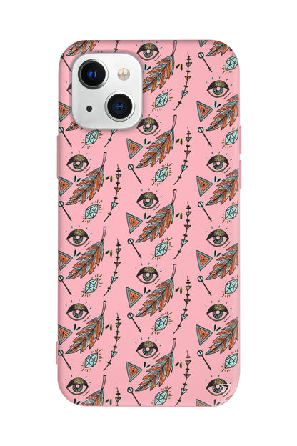 Ruyaci Lansman Model İçi Kadife Silikon Telefon Kılıfı