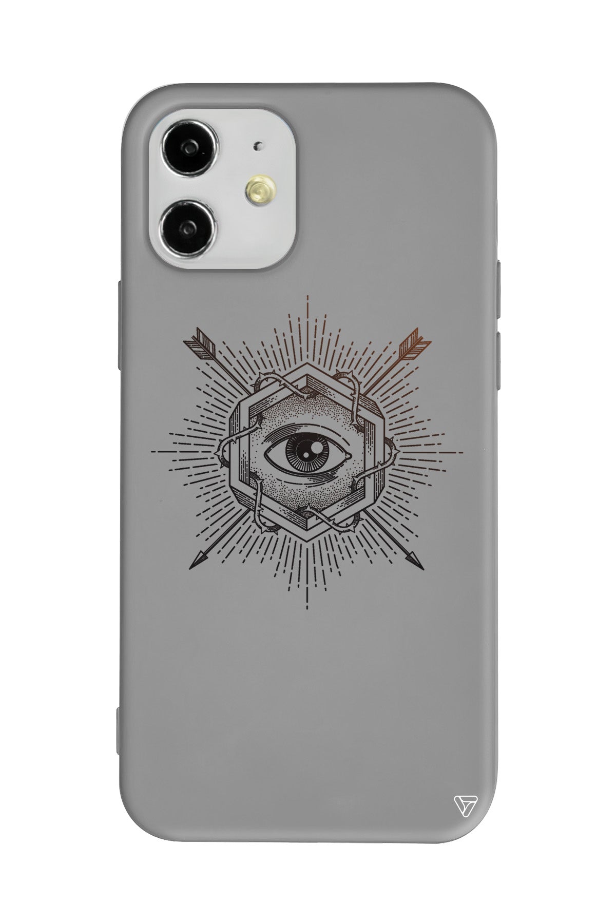 Dikenli Sarmasik Lansman Model İçi Kadife Silikon Telefon Kılıfı