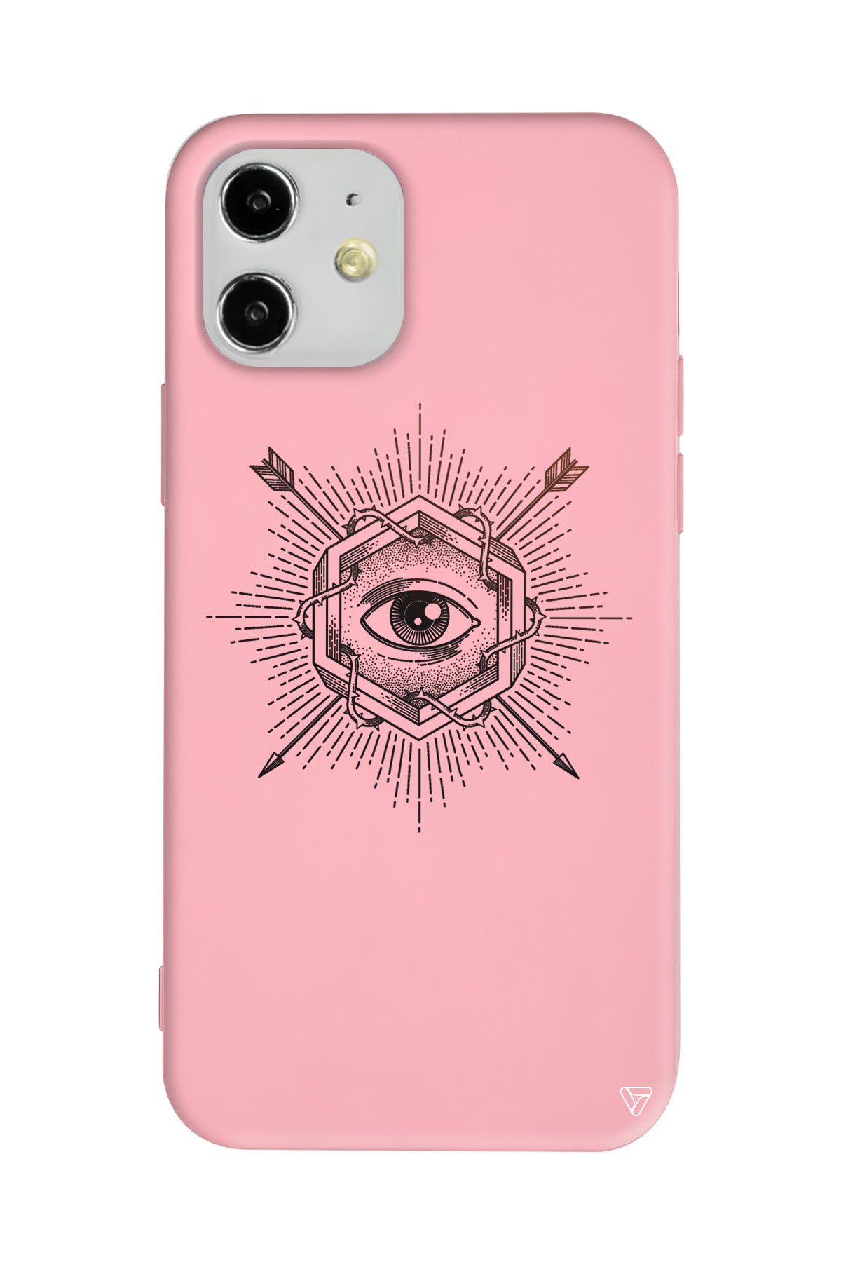 Dikenli Sarmasik Lansman Model İçi Kadife Silikon Telefon Kılıfı