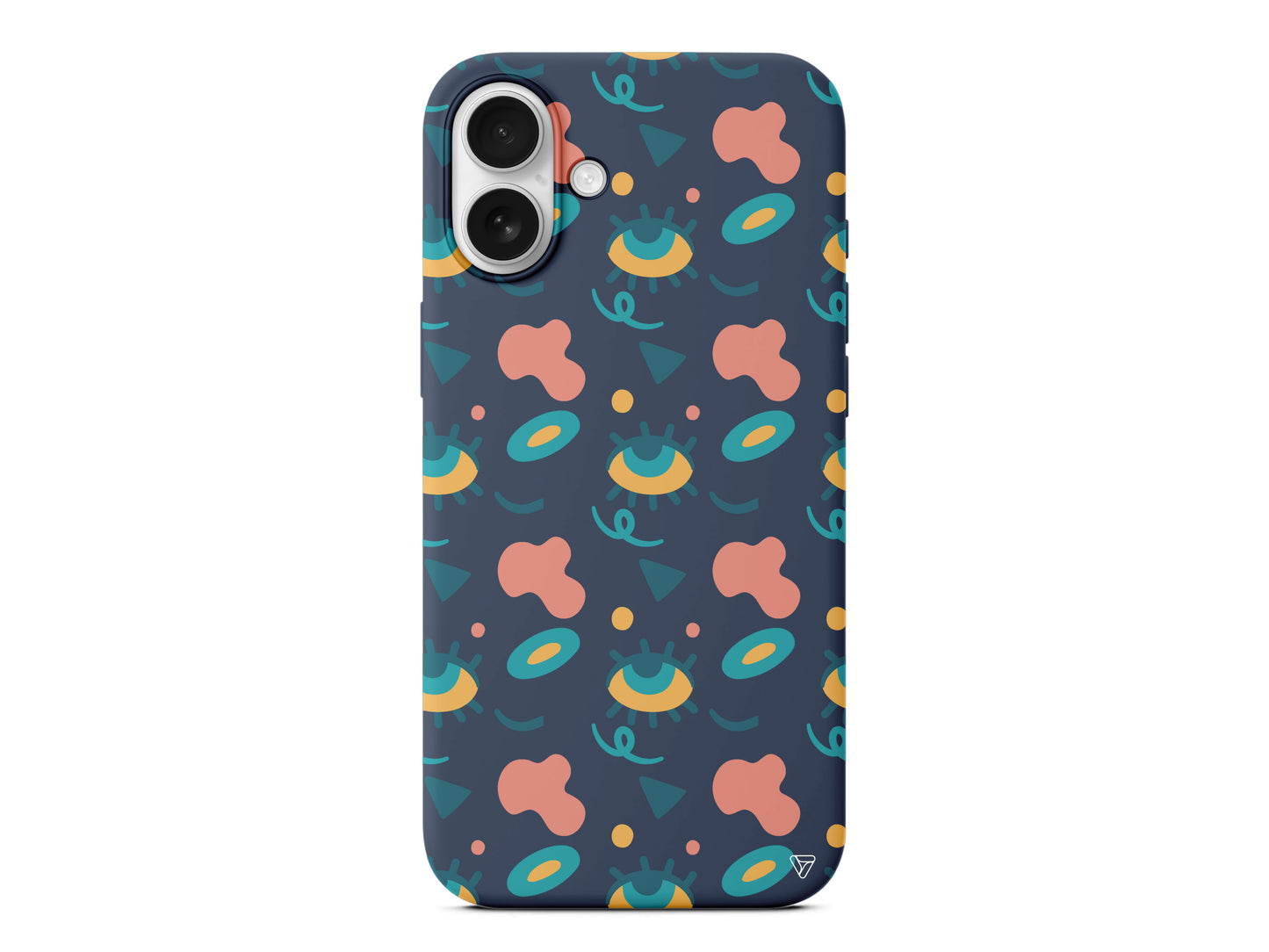 Pastel Goz Lansman Model İçi Kadife Silikon Telefon Kılıfı