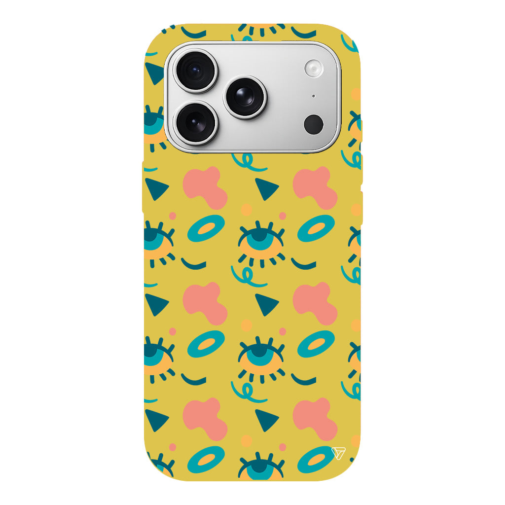 Pastel Goz Lansman Model İçi Kadife Silikon Telefon Kılıfı