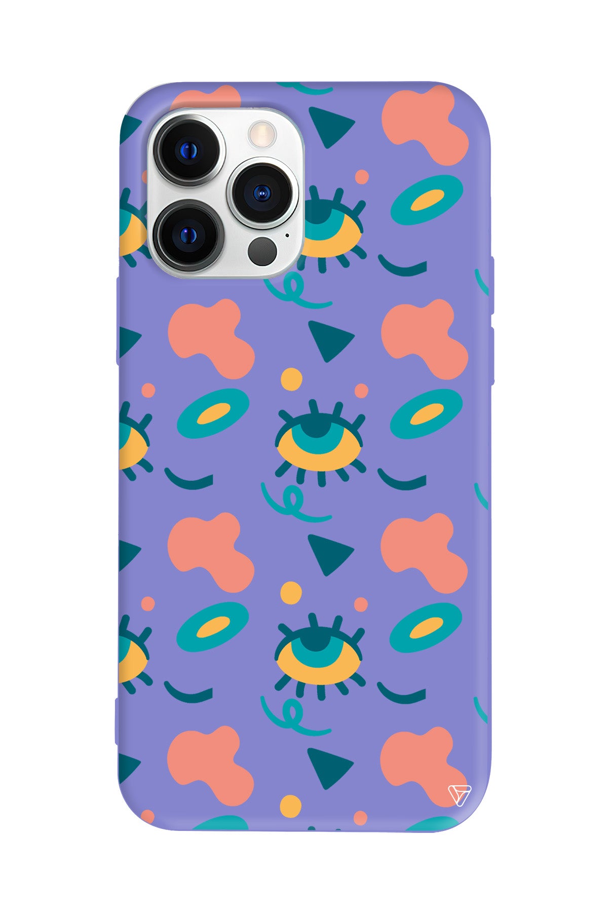 Pastel Goz Lansman Model İçi Kadife Silikon Telefon Kılıfı