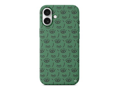 Kalp Goz Lansman Model İçi Kadife Silikon Telefon Kılıfı – Plus Serisine Özel