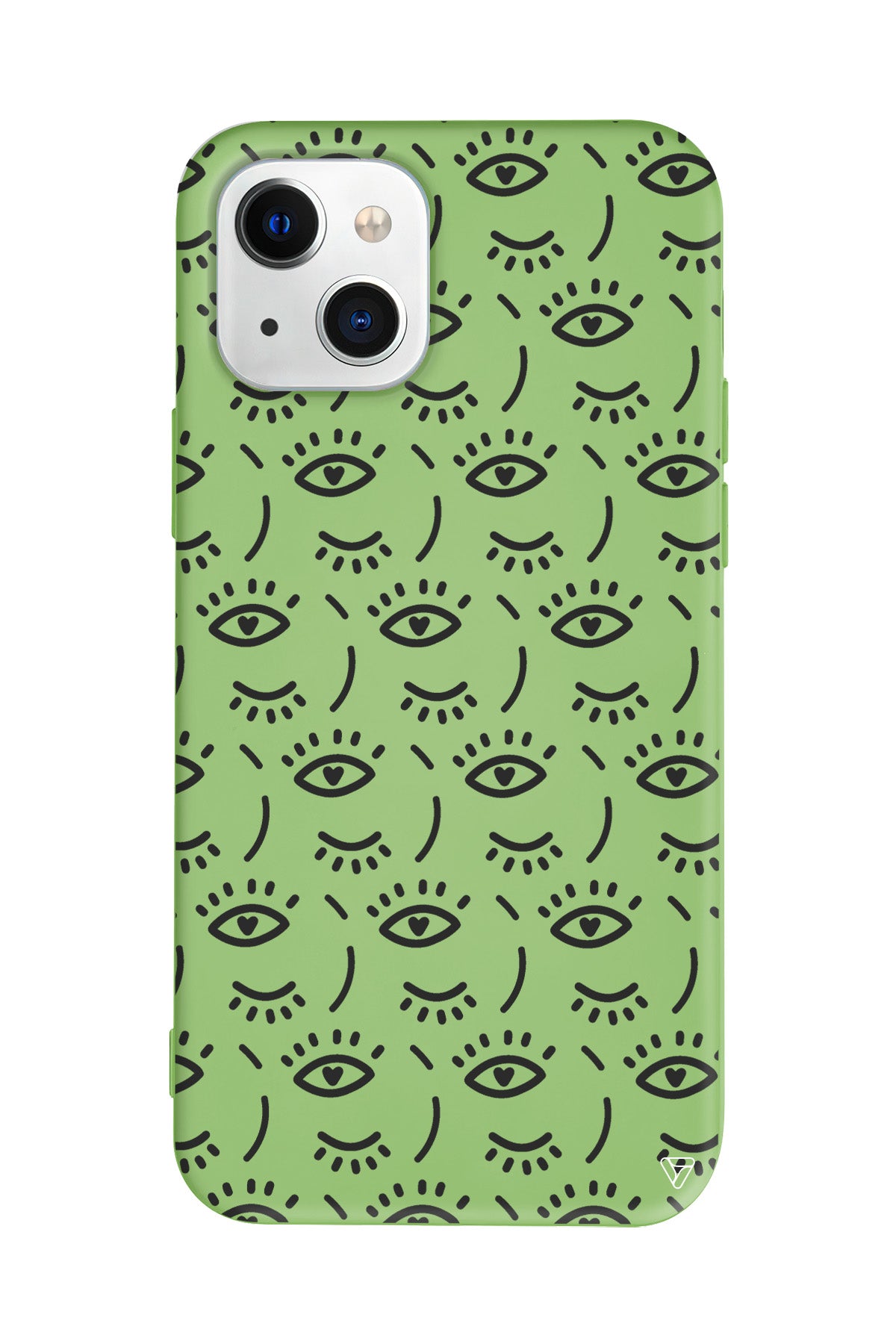 Kalp Goz Lansman Model İçi Kadife Silikon Telefon Kılıfı – Plus Serisine Özel