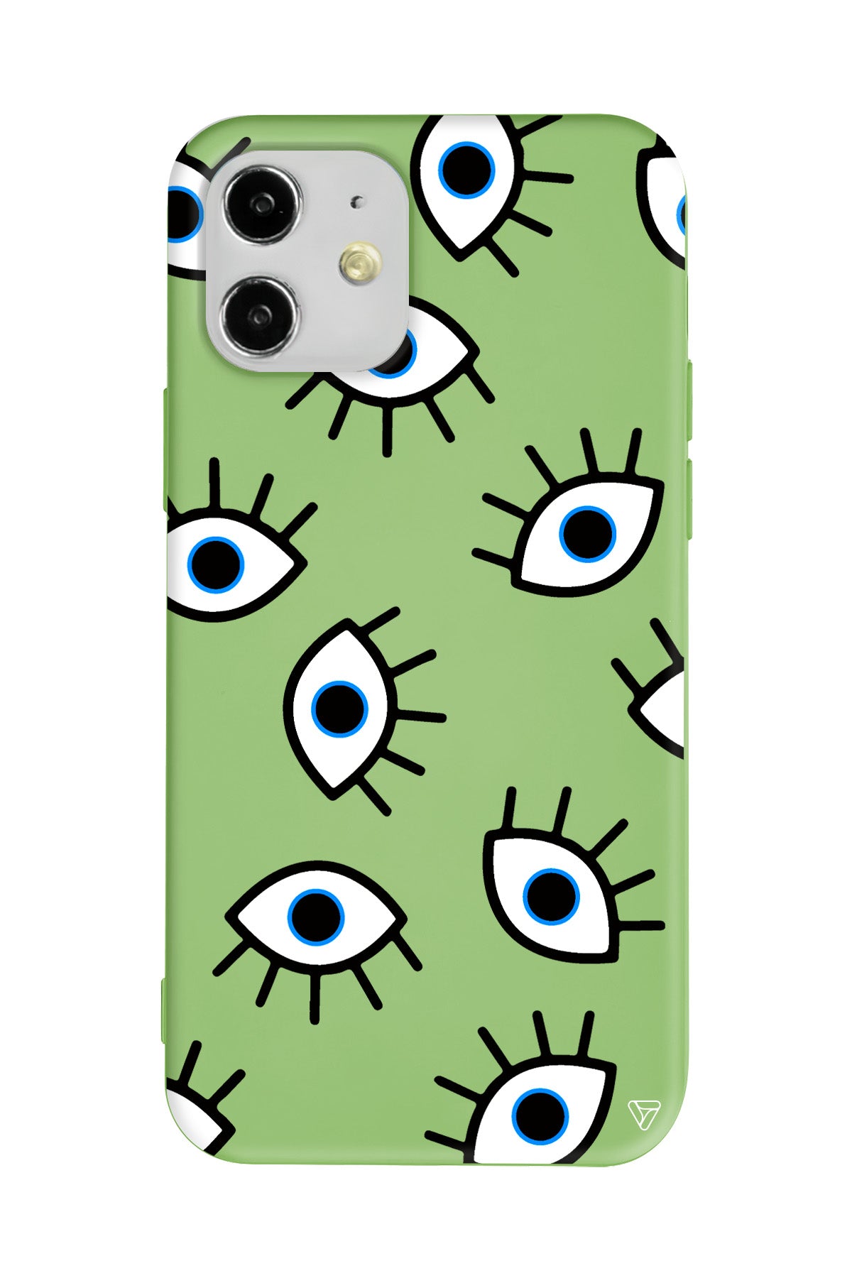 Random Eyes Lansman Model İçi Kadife Silikon Telefon Kılıfı