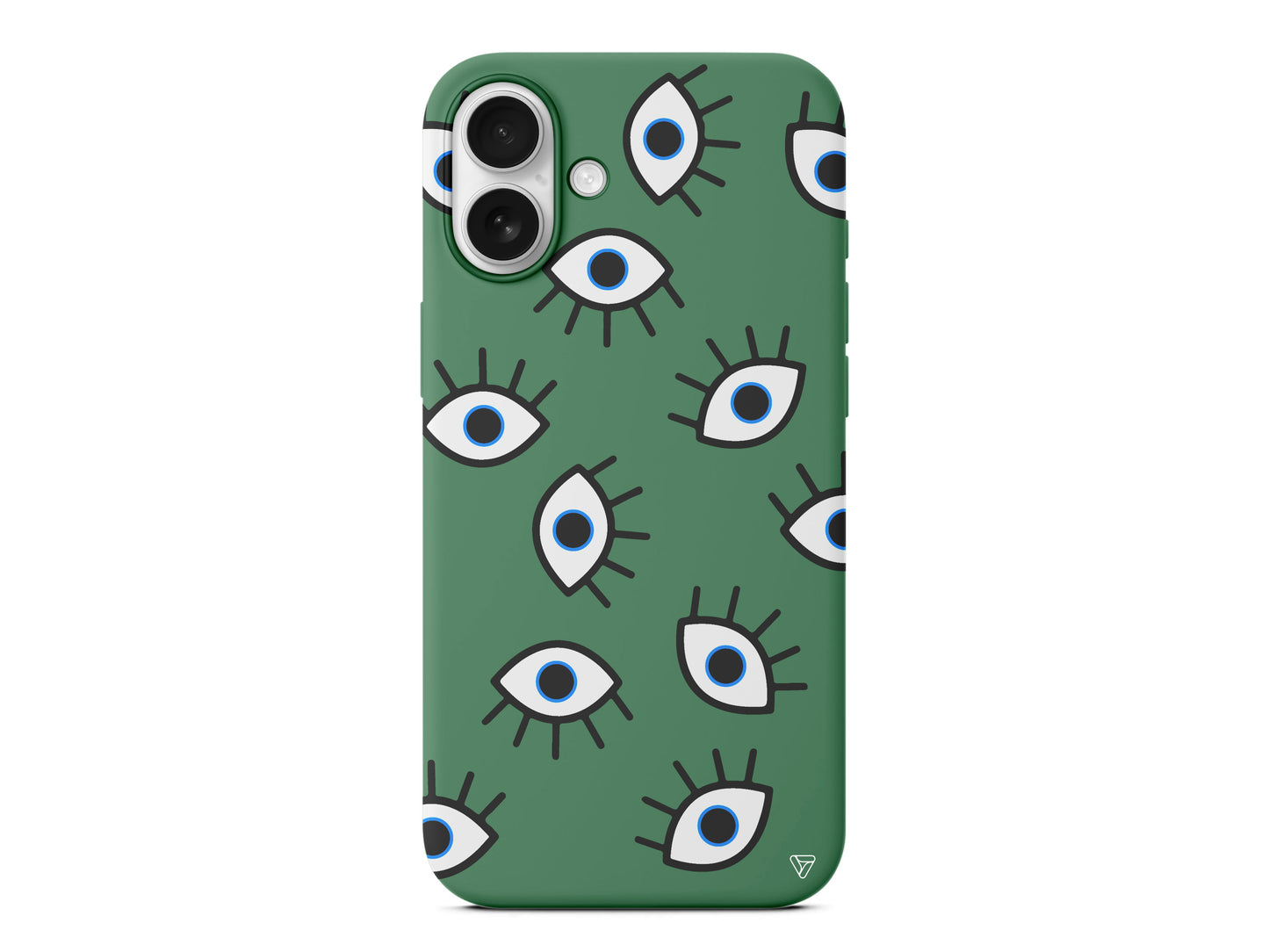 Random Eyes Lansman Model İçi Kadife Silikon Telefon Kılıfı – Plus Serisine Özel