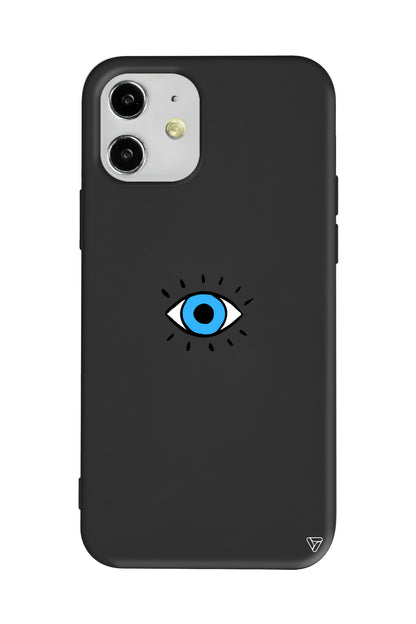 One Eye Lansman Model İçi Kadife Silikon Telefon Kılıfı