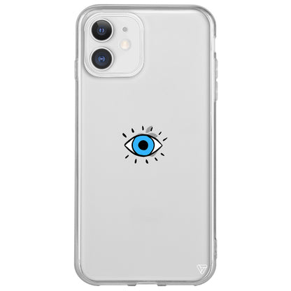 One Eye Lansman Model İçi Kadife Silikon Telefon Kılıfı