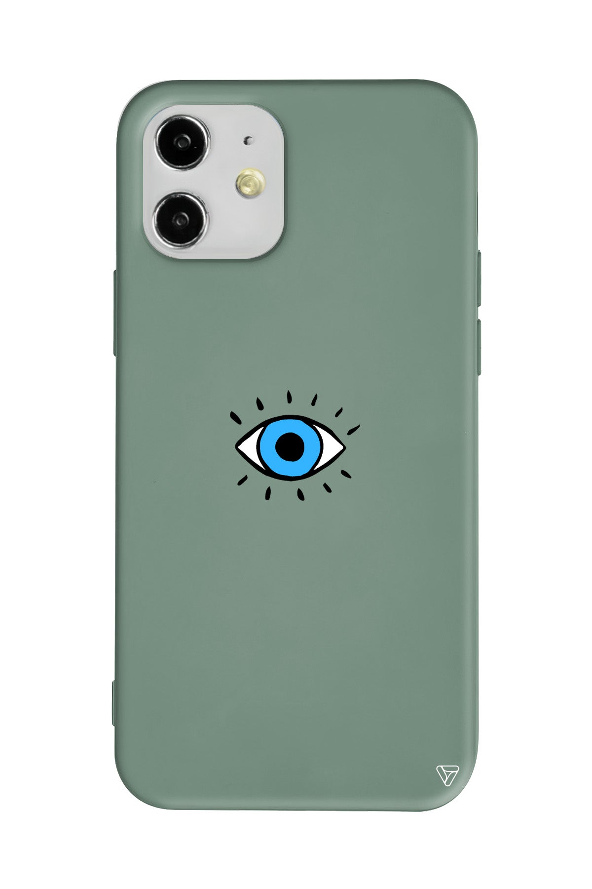 One Eye Lansman Model İçi Kadife Silikon Telefon Kılıfı