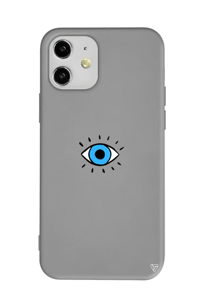 One Eye Lansman Model İçi Kadife Silikon Telefon Kılıfı