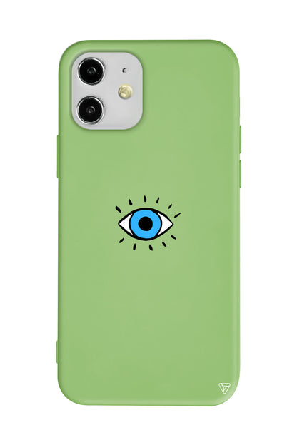 One Eye Lansman Model İçi Kadife Silikon Telefon Kılıfı