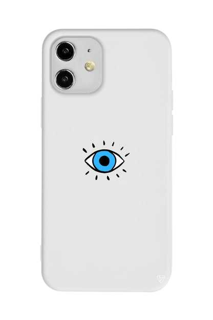 One Eye Lansman Model İçi Kadife Silikon Telefon Kılıfı